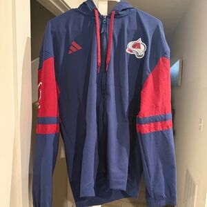 Men’s Adidas Colorado Avalanche Lightweight Jacket (size L)